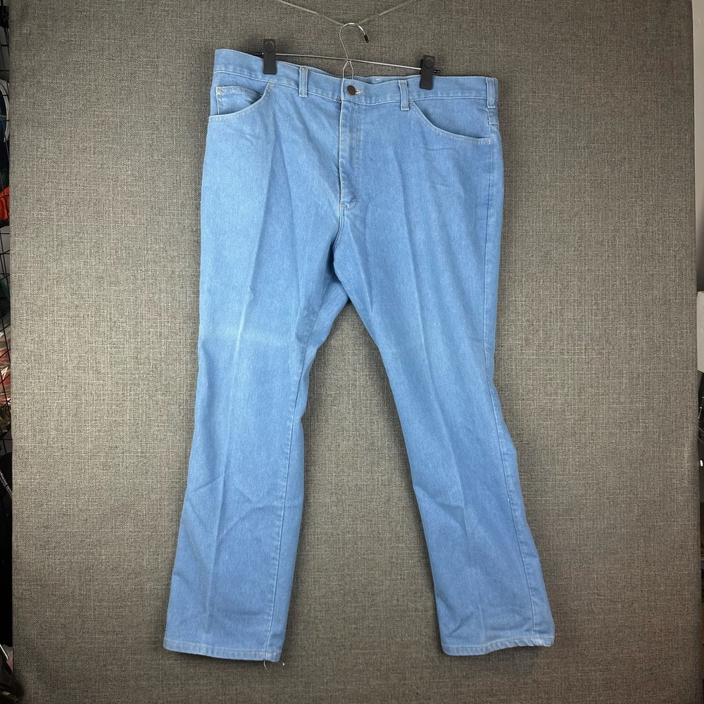 Lee Jeans Light Blue Denim Pants Casual‎ Classic Relaxed Fit Men's